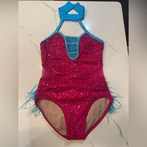 Girls dance costume